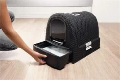 Curver Kattenbak Antraciet -Lotte Voeding Winkel 0400460 sfeer1