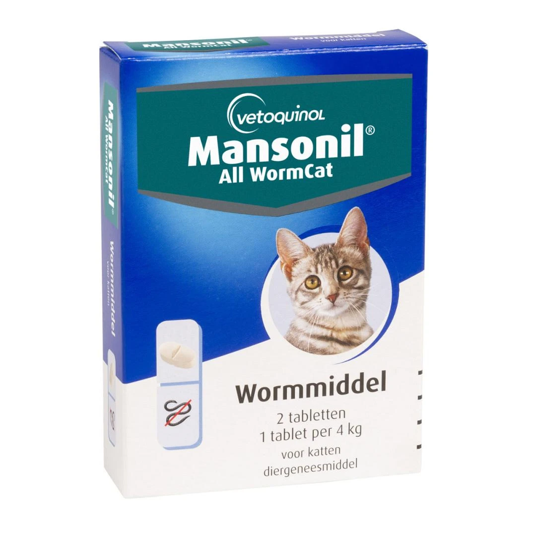 Mansonil All Worm Tabletten Kat 2 St 1 Mansonil All Worm Tabletten Kat 2 St