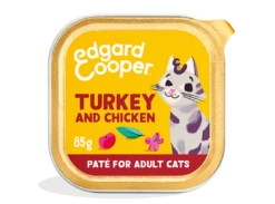 Edgard & Cooper Kattenvoer Adult Kalkoen & Kip Paté 85 Gr