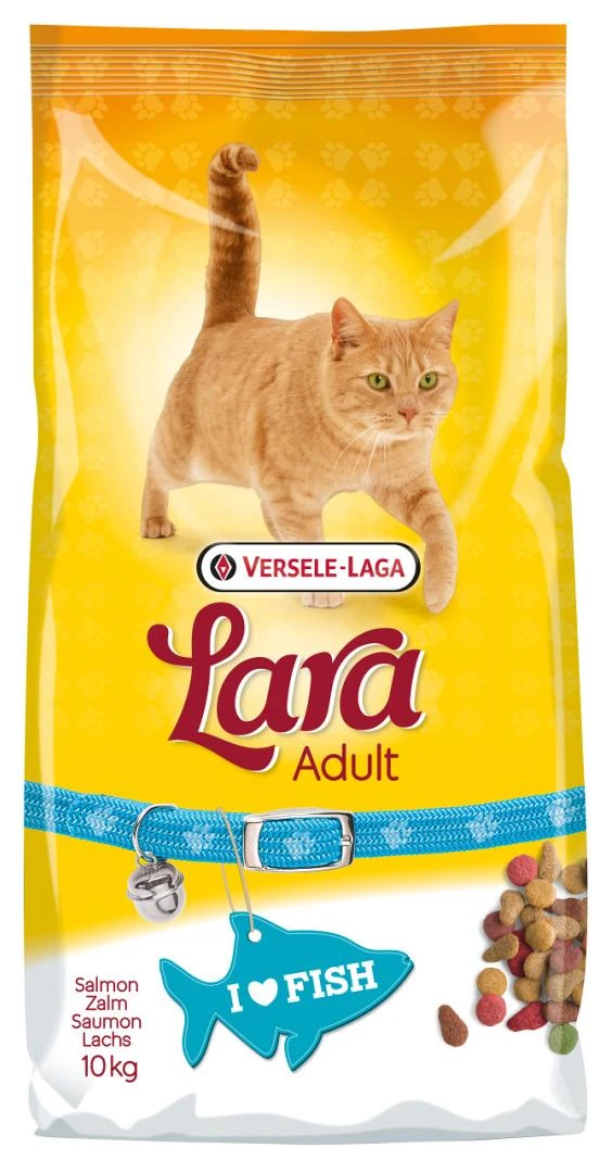 Lara Kattenvoer Adult Zalm 10 Kg 1 Lara Kattenvoer Adult Zalm 10 Kg