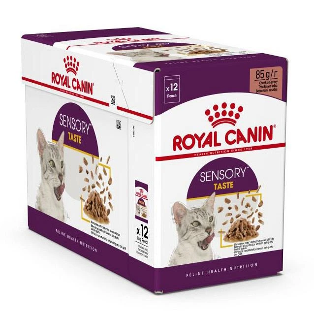 Royal Canin Kattenvoer Sensory Taste In Gravy 12 X 85 Gr 1 Royal Canin Kattenvoer Sensory Taste In Gravy 12 X 85 Gr