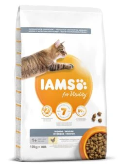 IAMS Kattenvoer Adult Indoor Chicken 10 Kg