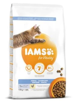 IAMS Kattenvoer Adult Dental Chicken 10 Kg