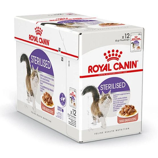 Royal Canin Kattenvoer Sterilised In Gravy 12 X 85 Gr 1 Royal Canin Kattenvoer Sterilised In Gravy 12 X 85 Gr