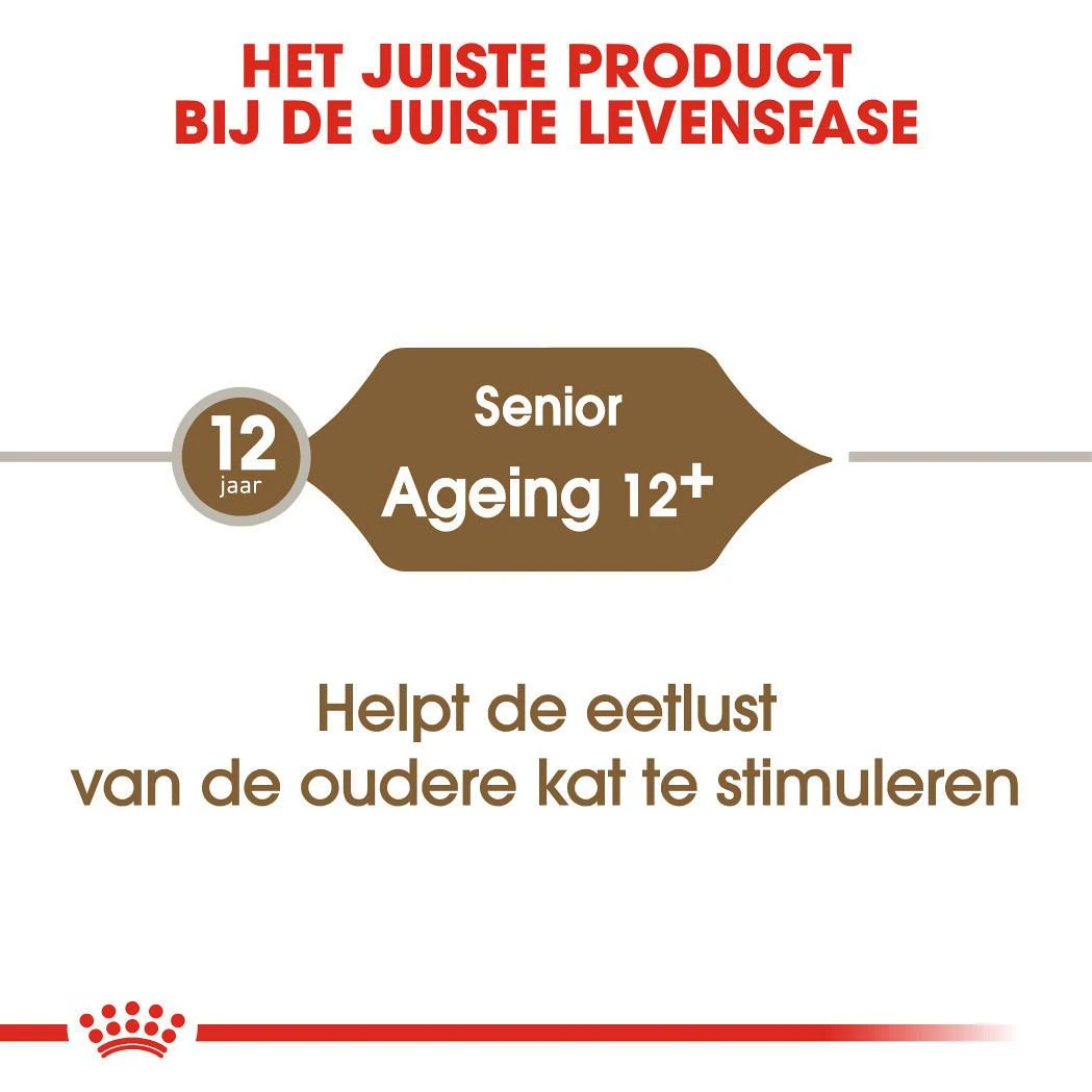 Royal Canin Kattenvoer Ageing 12+ 2 Kg 4 Royal Canin Kattenvoer Ageing 12+ 2 Kg - Afbeelding 4